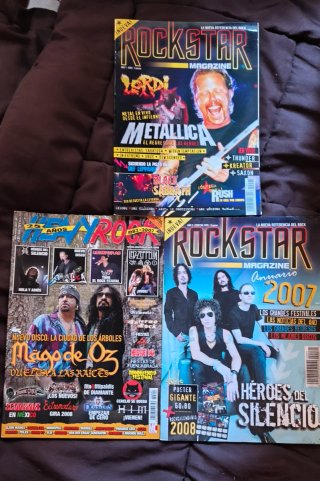 Lote Revistas de Rock