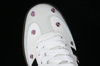 Adidas Samba Flores Blancas
