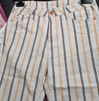 Pantaloni donna a righe