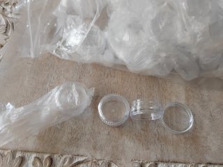 Cajas roscadas para muestras 75 unidades