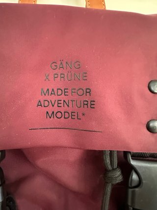 Mochila Prüne Burdeos Mujer