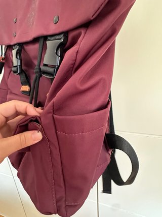 Mochila Prüne Burdeos Mujer