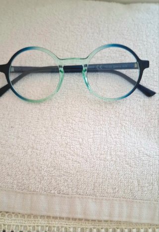 Occhiali da lettura +2.00 Montatura Blu/Verde