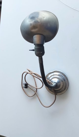 Lámpara Flexo Metálica Vintage