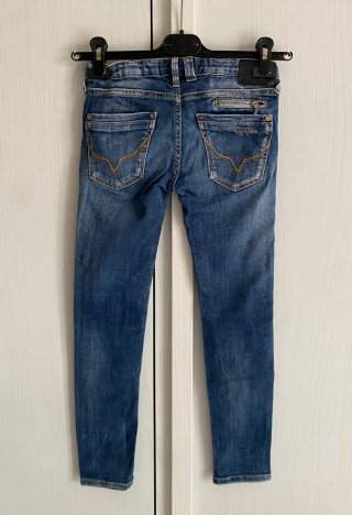 Jeans Pepe Jeans con strappi bimbo tg 8 anni
