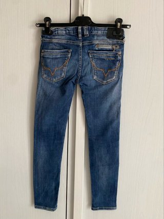 Jeans Pepe Jeans con strappi bimbo tg 8 anni