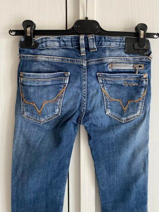 Jeans Pepe Jeans con strappi bimbo tg 8 anni