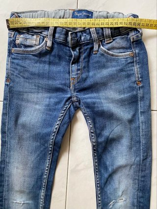 Jeans Pepe Jeans con strappi bimbo tg 8 anni