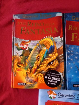 3 Libros Geronimo Stilton