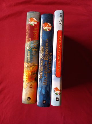 3 Libros Geronimo Stilton