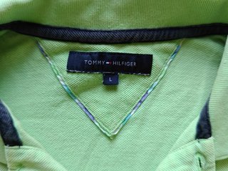 Polo TOMMY HILFIGER verde Talla L