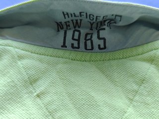 Polo TOMMY HILFIGER verde Talla L