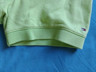 Polo TOMMY HILFIGER verde Talla L