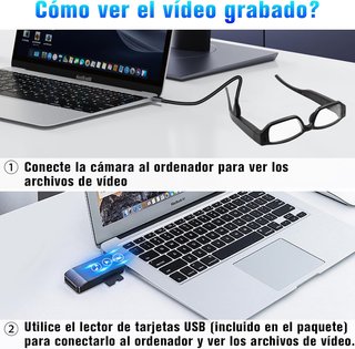 Gafas Cámara Espía HD 1080P