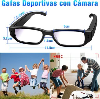 Gafas Cámara Espía HD 1080P