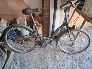 Bicicleta Paseo Btwin Gris