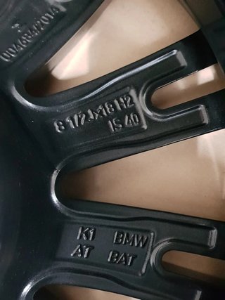 Llantas 18 BMW M Serie 3 G20 G21 Originales