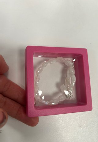 Pulsera Plata Piedra Luna Ovalada
