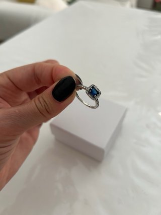 Anillo Zafiro Azul