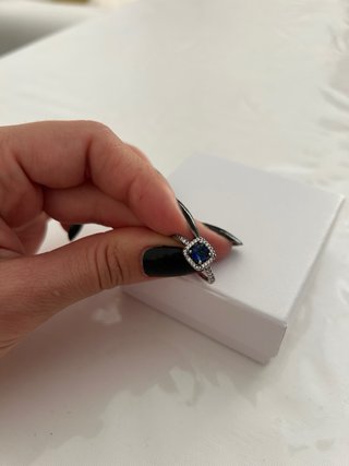 Anillo Zafiro Azul