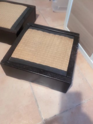 Mesitas noche tatami Japón