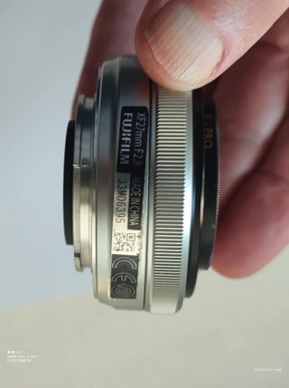 Objetivo Fujinon Super EBC XF 27 mm