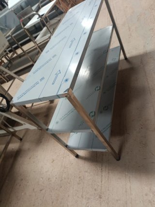 MESA SUPLETORIA ACERO 1.4 M MIRA MI PERFIL
