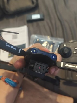 Dron Negro con Cámara HD