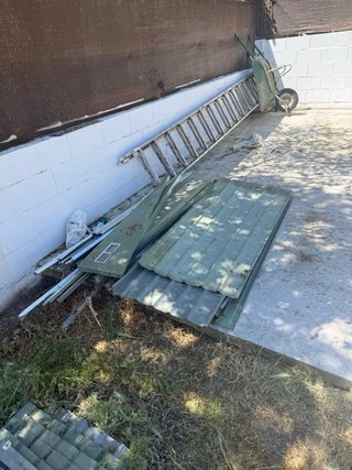 Caseta Jardín Metal Verde Devon 7m²