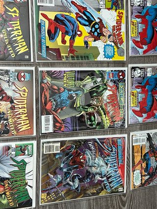9 Comic Spider-Man Unlimited en Ingles