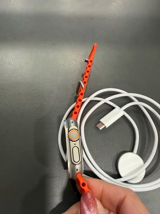 Apple Watch Ultra 3 (100% bateria)Correa Naranja