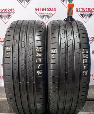 215 50 17 Y CONTINENTAL RUEDA AL 90% VIDA UTIL