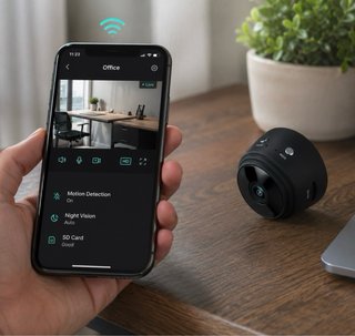 Mini Cámara Espia  con Detección de Movimiento