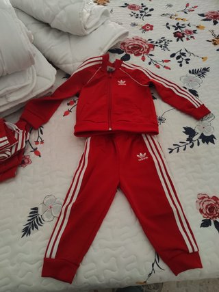Chándal Adidas Rojo Infantil