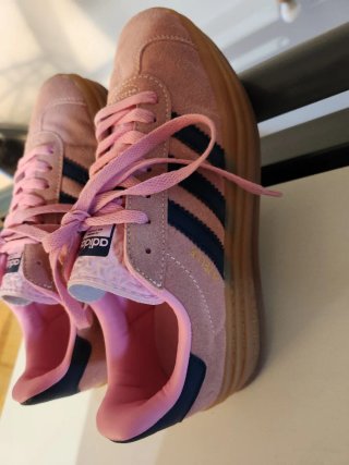 Adidas Gazelle Rosa/Marrón Talla 40