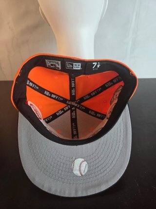 Gorra New Era New York Naranja y Negra