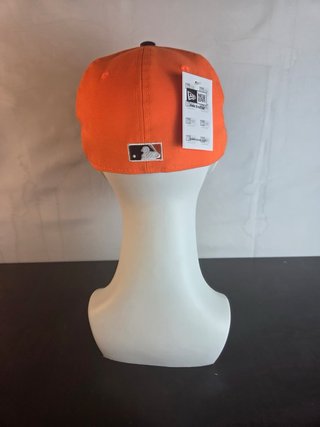Gorra New Era New York Naranja y Negra