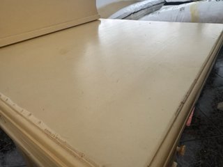 Mesita de noche vintage madera