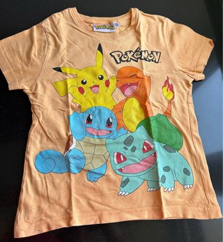 Lote Ropa Infantil 6-7 años: Mario, Pokémon, Loone
