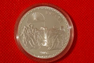 Moneda 10€ Plata Manuela Malasaña 2008