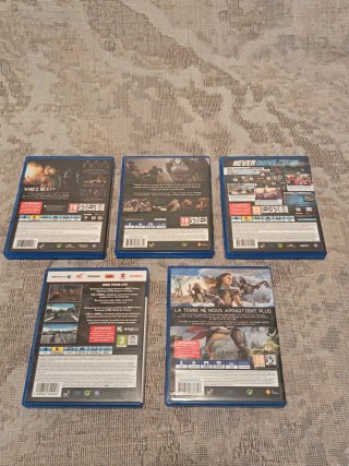 Lote 5 Juegos PS4: Mortal Kombat, God of War...PAL