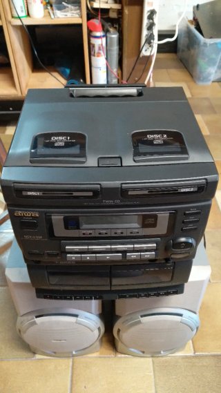 Stereo Hi-Fi Aiwa NSX-E5M Doppio CD