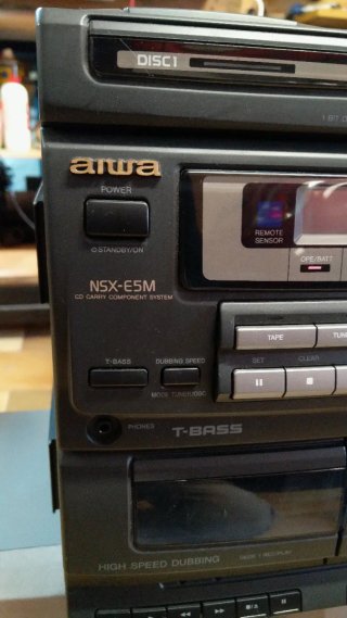 Stereo Hi-Fi Aiwa NSX-E5M Doppio CD