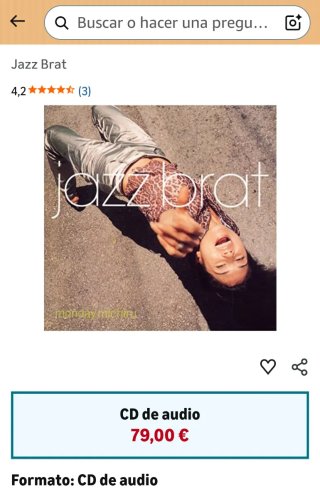 CD Monday Michiru - Jazz Bratz.