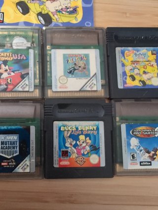 Confezione 6 Videogiochi Game Boy Color