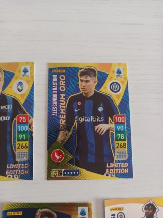 Lotto 5 carte Limited Edition Adrenalyn 2022-23