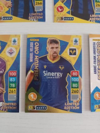Lotto 5 carte Limited Edition Adrenalyn 2022-23