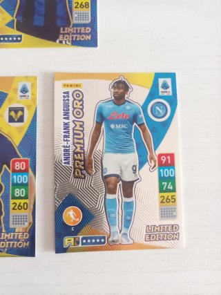 Lotto 5 carte Limited Edition Adrenalyn 2022-23