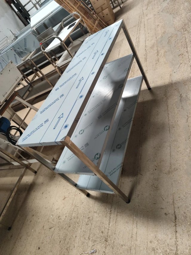 MESA SUPLETORIA COCINA ACERO 1.4M MIRA MI PERFIL
