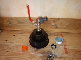 Adaptador GRG/IBC S100X8 10 cm ø -s60-grifo 1/2"